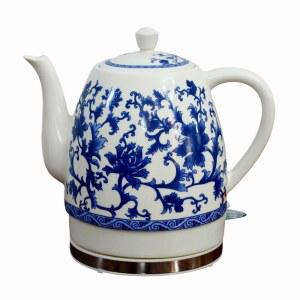 도자기 전기포트 자동 단전 물끓이기 찻주전자 대용량 티포트 다기 세트