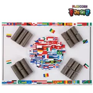 장식품 플레이콘 세계여러나라(5인용)