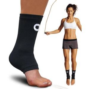 발목 압박 슬리브 1쌍 아킬레스건 지지 아치 보호 양말형 보호대
