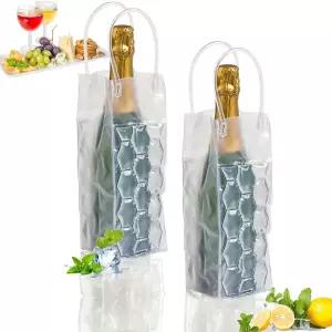 프로텍터가 있는 와인 쿨러 슬리브 음료를 차갑게 유지하고 샴페인 레드 화이트 또는 스파클링을 위한 병