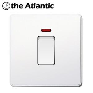 20A 45A 에어컨 온수기 송풍기 쿠커 스위치 DP 전원 고전력 전기 제품 흰색 플라스틱 프레임