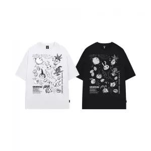 오드스튜디오 [디지몬 어드벤처] In-Training Ⅱ Digimon Over Fit T-shirt - 435038