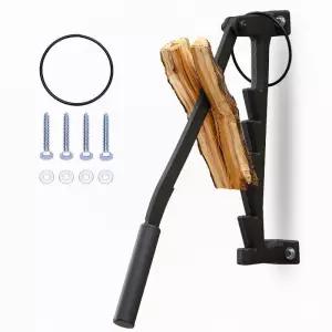 휴대용 벽걸이 목재 스플리터 가정용 안뜰 통나무 분할 기계 야외 캠핑 수동 장작 분리기