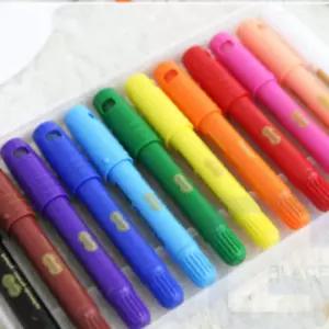 굿단미 유아 크림파스 24색 어린이집크레파스 치매예방놀이 유아색칠공부 색연필크레용 노인색칠공부 노인