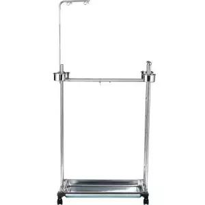 앵무새횃대 훈련 받침 스테인리스 배변판 사다리