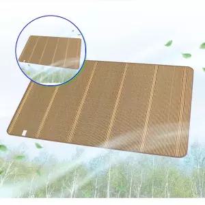 쌍문상회 돗자리 거실침대 시원한 통풍형 여름매트 120x190cm 대나무카페트