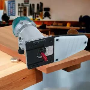 엣지 포밍 라우터 베이스 목공 가이드 서클 커팅 및 코너 라운딩 도구 R 앵글 챔퍼 밀링