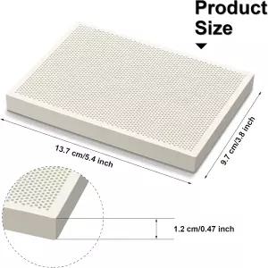존 허니콤 세라믹 납땜 보드 패널 주얼리 블록 제작 도구 부품 주조 금 3인칭 시점