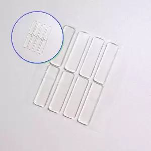 쌍문상회 실리콘패드 모서리보호 충격흡수 깔끔설치형 도어쿠션 벽손상방 투명한