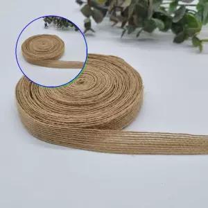 쌍문상회 공예장식 리본끈 선물포장 황마끈 자연스러운 1.5cm 데코소품