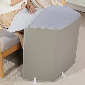 미홀 파티션 발난로 접이식 전기 한국형코드 난로 발히터 풋워머 사무실