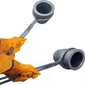 용융 금속 주조 도구 팅 및 주입용 4KG-8Kg 도가니 집게 세트 - 19인치