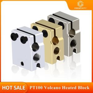고 PT100 볼케이노 히팅블록 구리도금 알루미늄 3D 프린터 부품