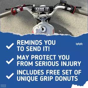 무료 도넛 핸들바와 함께 IT 바 패드 보내기 ATV 크로스바(블랙 피트 바이크)