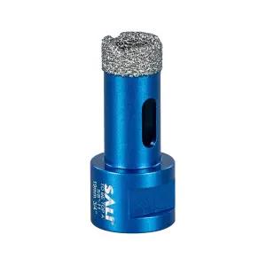 SALI 다이아몬드 코어 드릴 비트 3/4 인치 (19mm) 타일 홀 톱 진공 브레이징 유리 세라믹 도자기 타일용