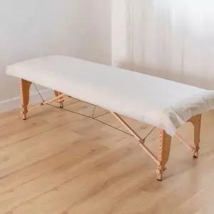 일회용 베드 시트 부직포 위생 호텔 일회용 침대 커버 병원 부드러운 다용도 여행용 마사지 반영구 휴대용