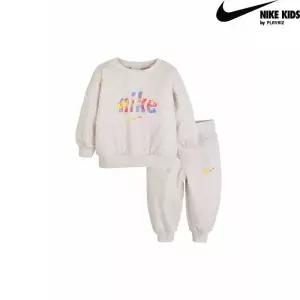 [백화점정품] 26년 NEW 나이키 NIKE E1D1 맨투맨 세트 아이보리 12-24개월 A261ST831P