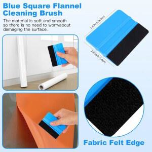 자동차 필름 랩핑 도구 펠트 유틸리티 틴팅 나이프 비닐 커터 윈도우 스틱 키트 스퀴지