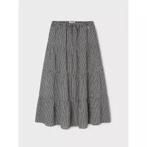 후아유 Check Long Tiered Skirt WHWHG2441F 463762