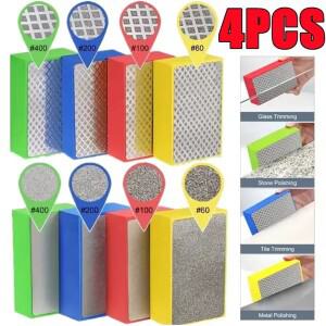 다이아몬드 핸드 폴리싱 패드 타일 세라믹 및 석재 석 연마 디스크 도구용 유리 블록