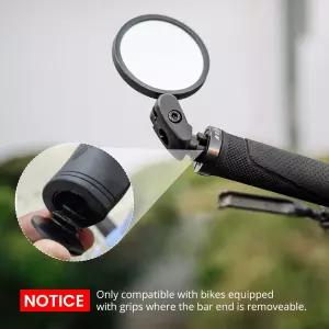 아벤톤 핸들바 그립 바이크 미러 넓은 시야를 제공하는 백미러 설치 및 조정이 용이한 마운트 안전한