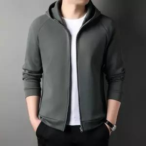 토르 남성용 캐주얼 후드 패치 카디건 트렌디 집업 맨투맨 봄가을 아우터 OPH1