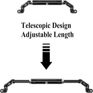 BRCOVAN 모터사이클 크로스바 핏 M10 및 M8 리어 뷰 미러 스크류 알루미늄 합금 핸들바 익스텐더 익스텐션