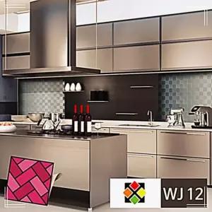 WJ12 포인트타일 스티커타일 메탈바둑판 두께4T JW97469D