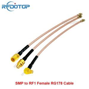 SMP 암/수 커넥터 - uFL/IPX/MHF1 암 RG178 동축 케이블 연장 피그테일 IPX-SMP Wifi 라디오 안테나 RFⅠ