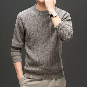 썬더볼츠 니트 남성 남사친 이너 스웨터 반 도톰 폴라 터틀넥 KKE1