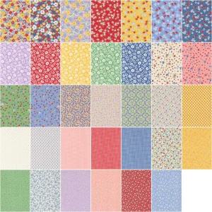 30대 플레이타임 2025 레이어 케이크 린지 쿨 맥크레이의 10인치 프리컷 패브릭 퀼트 스퀘어 42개