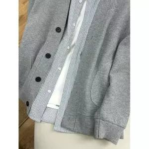 썬더볼츠 남사친 남성용 스웨터 브이넥 카디건 초가을 커플 점퍼 세트 KKE3