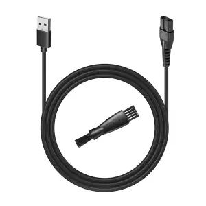 OLOV 전기 트리머 충전기 비키니 트리머용 여성용 사타구니 헤어 3.3피트 전원 코드