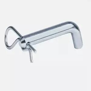 홈이 있는 헤드가 블랙 헤비 듀티 트레일러 히치 핀 클립 직경 5/8인치 2-1/2인치 또는 2인치 리시버(블랙