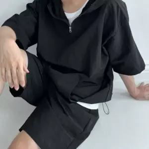 아노락세트 여성반집업 여름트레이닝복 홈웨어 반팔아노락 남성 여성아노락 여성여름아노락 여성바람막이 E1WF680598