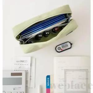 위플레이스 소지품 파우치 통장가방 은행가방 여행용메이크업파우치