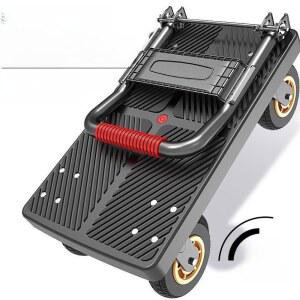 휴대용 경량 손수레 접이식 무소음 보드 이동 편리한 웨건 트럭 핸드 미니 플랫베드 가정용