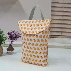 위플레이스 ABM손잡이 기저귀파우치 오리 2개 기저귀쇼퍼백 유모차가방 소품가방