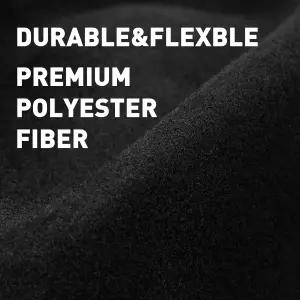 스피커용 Halero 78 x25 블랙 언더펠트 카펫 서브 박스 오토 RV 보트 마린 트럭 자동차 트렁크 펠트 라이너