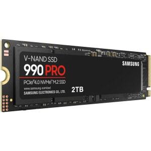 삼성 990 PRO SSD 2TB NVMe M.2 PCIe Gen4, 2280 내장 솔리드 스테이트 하드 드라이브, Seq. 하이엔드 컴퓨팅, 게임 및 헤비 듀티 워크스테이션, MZ-V9P2T0B /AM을 위한 읽기 속도 최대 7,450MB/s