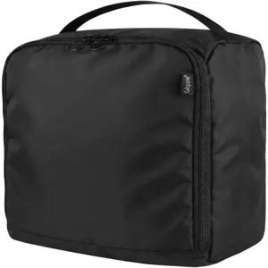 여행용 글롭피 신발 가방 - 휴대용 보관 파우치 남성용 포장 큐브 클래식 블랙