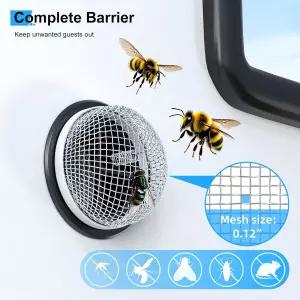 설치 도구와 실리콘 개스킷 RV 액세서리 2팩 통풍구 스크린이 있는 용광로 및 탱크리스 온수 히터 파이프