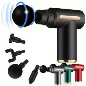 USB 미니 마사지 총 근막 기계 근육 이완 진동 막대 피트니스 장비 목 잡아