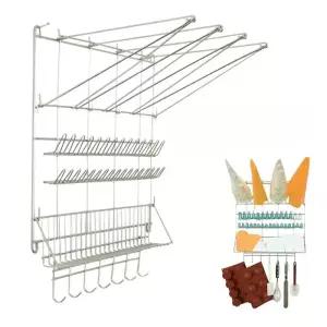 깍지걸이 짤주머니 건조대 선반 걸이 정리함 베이킹 정리대
