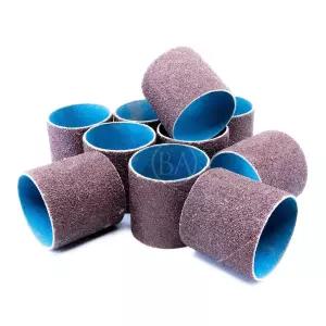 벤치마크 연마재 2인치 x 알루미늄 산화물 샌딩 밴드 드릴 앤 다이 그라인더용 나선형 로터리 샌더 부착