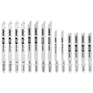 [미국배송] 케이스 티생크 14피스(DW3742C)가 포함된 DEWALT 직소 블레이드 세트