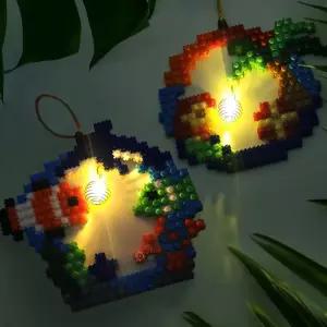 바다인어공주 LED리스 아이방꾸미기 디폼블럭 손주선물 만들기놀이 조카선물 공작놀이