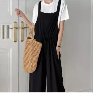 다솜결 원마일웨어 점프슈트 스트링점프 터널끈 여성