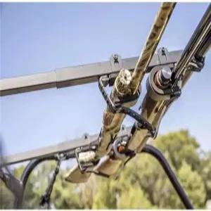 콜핀 UTV 오버헤드 인 CAB 건 앤 보우 랙(20079) 블랙