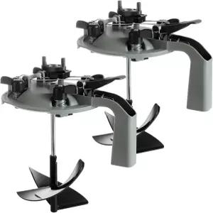 EATHEATY 페인트 캔 붓기 - 4L/1갤런 크기 메이트 뚜껑과 누수 방지 씰 혼합 피스톨 그립 핸들 범용